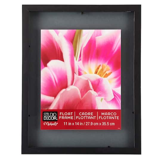 Black Float Frame by Studio Décor